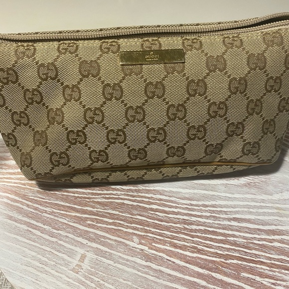 Gucci GG monogram canvas pouchette boat bag - Picture 1 of 11